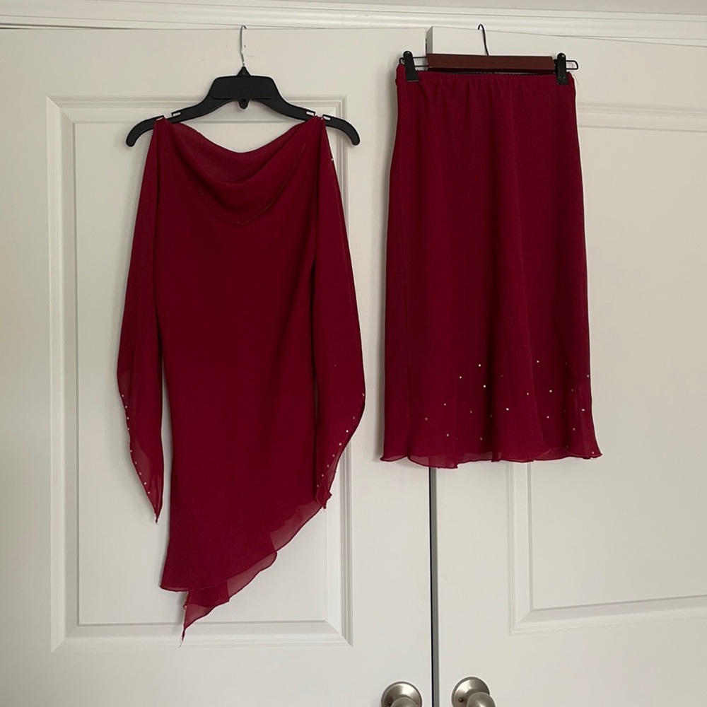 2 piece midi outfit